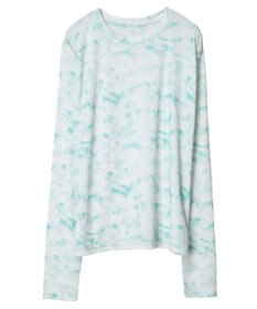 Green Parks クルーネックアソート柄シアープルオーバー