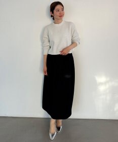 UNFILO 【WEB限定】ラメリンクス クロップドニット