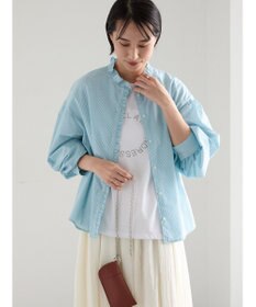 Te chichi ラインストーンサークルロゴTシャツ