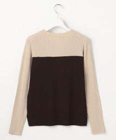 ANY SIS L ビスチェ風 長袖 ニット