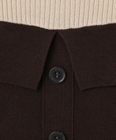 ANY SIS L ビスチェ風 長袖 ニット