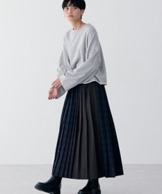 AMERICAN HOLIC ミニ裏毛タックスリーブショートプルオーバー2