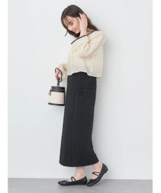 earth music&ecology シアーパイピングシャツ