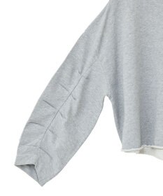 AMERICAN HOLIC ミニ裏毛タックスリーブショートプルオーバー2