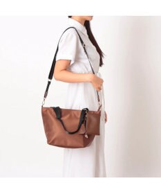 UNBILLION カシュカシュ cachecache / チャームセット付きナイロン2wayトートバッグ