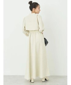 earth music&ecology ＳＥＴ２点ジャガードボレロ＋ワンピース