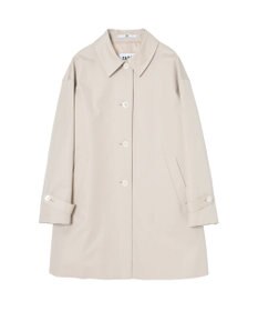 DAKS コットンシャンブレー ギャバジン オフショルダーコート