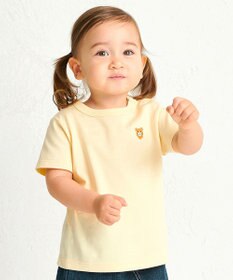 MIKI HOUSE HOT BISCUITS 【70-120cm】【Everyday Series】ワンポイント 半袖Tシャツ