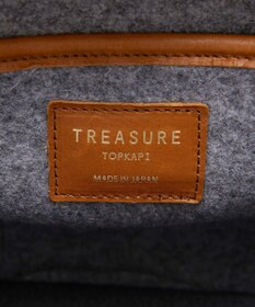 TOPKAPI 【TREASURE TOPKAPI】イタリアンフェルト ラメテープ トートバッグ 2023