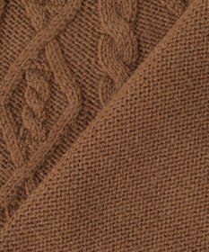 J.PRESS LADIES L 【WEB限定・洗える】 EIGER CORD 求心編み ニット