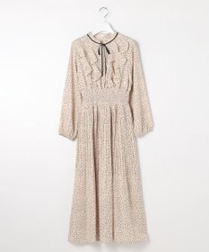 Feroux ウエストシャーリングラッフル ワンピース