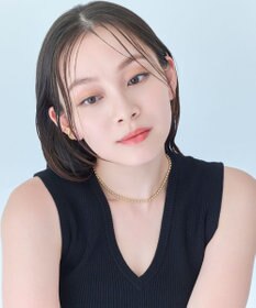 Phoebe 【金属アレルギー対応】ドットラインチョーカー　ゴールド/ニッケルフリー/41.5cm