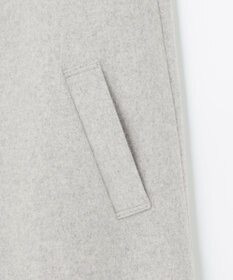 J.PRESS LADIES S ショートビーバー ロング丈 ステンカラー コート