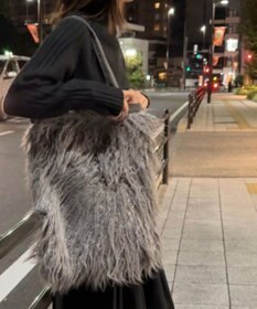 ROOTOTE 1196【ふわふわ素材】EU.トール.モケット-A