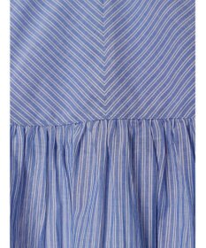 CRAFT STANDARD BOUTIQUE インド綿パフスリーブギャザーワンピース