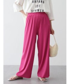 Green Parks セルフカットプリーツ風パンツ