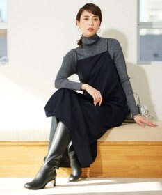 ICB 【新色追加・WEB限定カラーあり】エクストラファインメリノ タートルネックプルオーバー