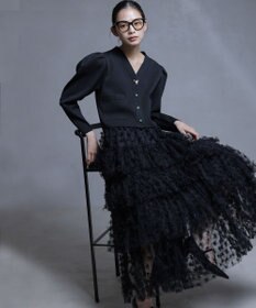 組曲 S 【組曲×setsuko sagittaire】ケーキチュール スカート