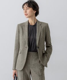 洗える】ウールライクカルゼ テーラード ジャケット / 23区