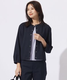 J.PRESS LADIES 【洗える・セットアップ対応】Tricot ジャケット カーディガン