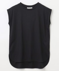 ANY 【汗ジミ防止加工】シルケットスムースノースリーブプルオーバー