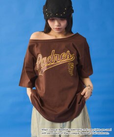 WEGO 別注MLBオフショルビッグT