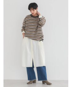 AMERICAN HOLIC グラデーションボーダーニットプルオーバー