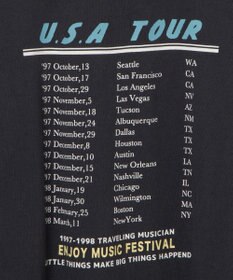 WEGO ヴィンテージライクグラフィックTシャツ