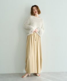 YECCA VECCA ラメ混シャギーニット