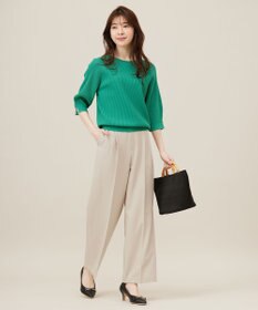 ANY SIS L 【UVカット・洗える】コクーンスリーブ プルオーバー