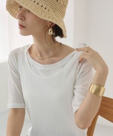 WEGO 【ANGIE VINTAGE】シアースラブレイヤードTシャツ