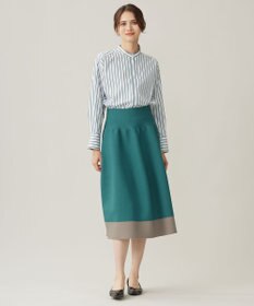 自由区 S 【スタイリストコラボ・洗える】SOMELOSバンドカラー シャツ