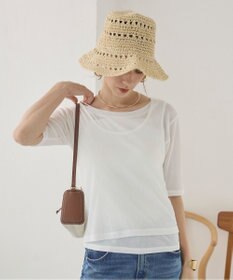 WEGO 【ANGIE VINTAGE】シアースラブレイヤードTシャツ