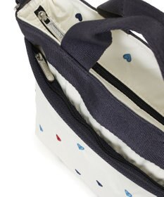 LeSportsac SMALL BUCKET TOTE/トリコロールハートエンブロイダリー