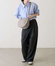 russet ナイロンジャガード2WAYショルダーバッグ(CE-1620)