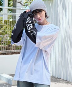 WEGO 【ユニセックス着用ITEM/2点SET】アクセ付きアンサンブルT（LS）