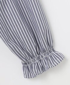 ANY KIDS ストライプ シャツ ワンピース