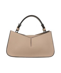 INTER-CHAUSSURES 【LORISTELLA】Vカットレザー２WAYハンドバッグ