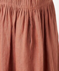 23区 S 【GOLD LABEL】ノーザンリネン バックリボン フレア ワンピース