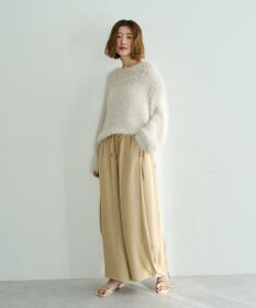 YECCA VECCA ラメ混シャギーニット