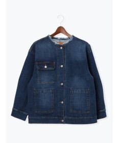 Te chichi ノーカラーデニムジャケット