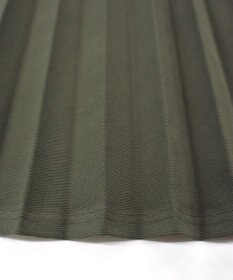 Tiaclasse 【ウエストゴム・洗える】カットソーアコーディオンプリーツスカート