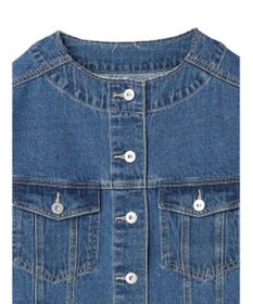 earth music&ecology ノーカラーＧジャン