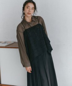 23区 S ラッセルオーナメントレース キャミソール ブラウス