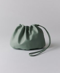 russet レザー巾着4WAYショルダーバッグ(CE-1454)