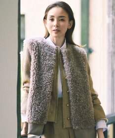 自由区 【SHIHOさん着用】SOMELOSドルマンスリーブ ブラウス モーヴストライプ