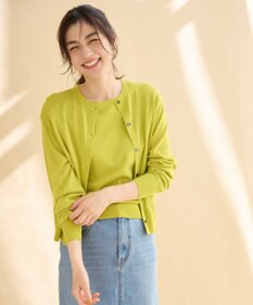 ANY 【2SET】ニットツインセット（ノースリーブニット＋カーディガン）