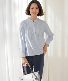 J.PRESS LADIES 【WEB限定カラーあり】コンパクトエステネージュ スキッパー ブラウス