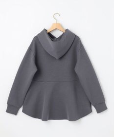 組曲 ダンボールジャージーバックフリル パーカー