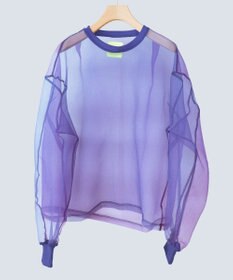 COQ SHEER ORGANZA 2 シアープルオーバー